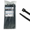 Kable Kontrol Cable Zip Ties 19" Inch Long Extra Heavy Duty - UV Resistant Nylon - 250 Lbs Tensile Strength - 100 pcs Pack CT19BK